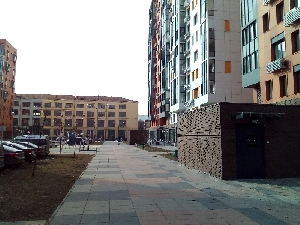 Вид на Расторгуевский переулок